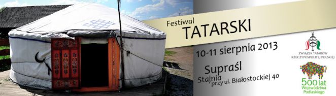 baner zapowiedz Festiwalu Tatarskiego
